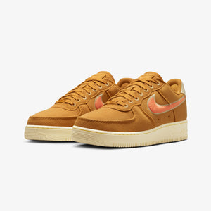 NIKE | AIR FORCE 1 LOW CANVAS { WHEAT/ORANGE TRANCE-TEAM GOLD-ALABASTER