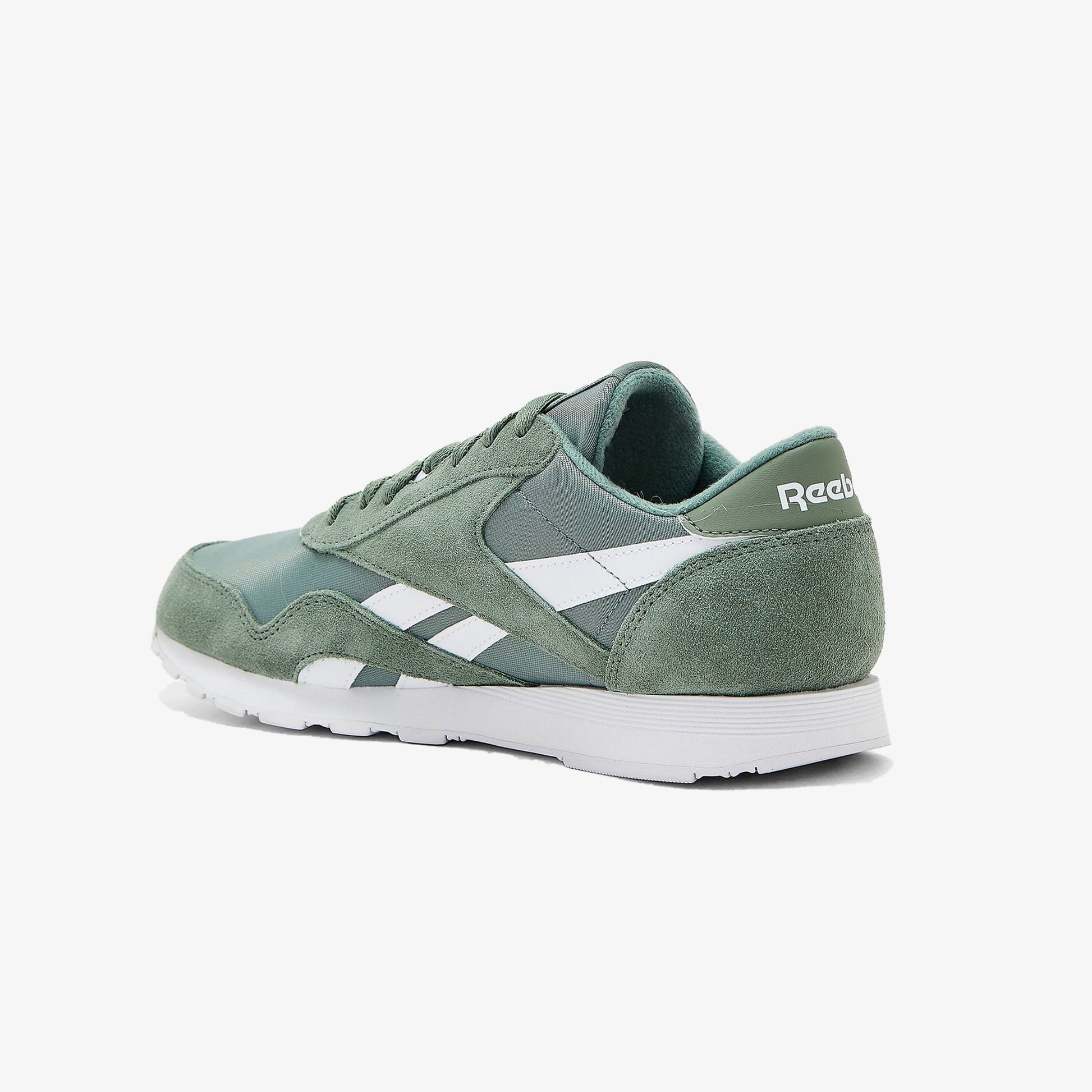 Reebok | CL NYLON  { HARGRN/FTWWHT/HARGRN