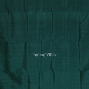 Green with Multicolor Contemporary Silk Saree with Jala Anchal