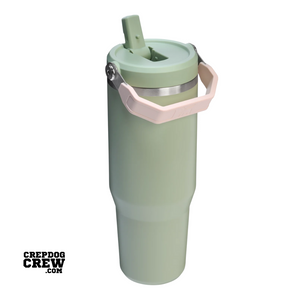 STANLEY Tumbler Mug IceFlow Flip Straw Lichen 30 Oz