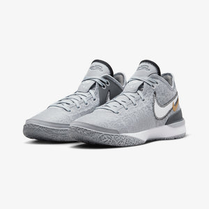 NIKE | LEBRON NXXT GEN { WOLF GREY/WHITE-IRON GREY-BLACK