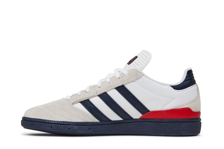 adidas Busenitz White Shadow Navy Red