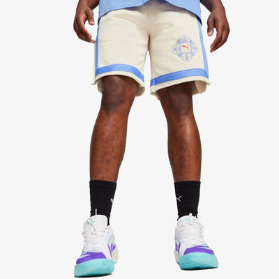 PUMA | SUPERSTITION BASKETBALL TERRY SHORTS { ALPINE SNOW