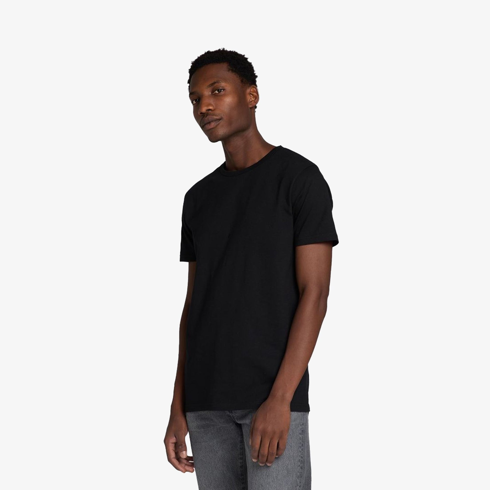EDWIN | DOUBLE PACK SS TEE PACK OF 2 { BLACK
