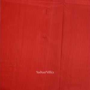Pure Red Floral Motif Designer Katan Banarasi Silk Saree
