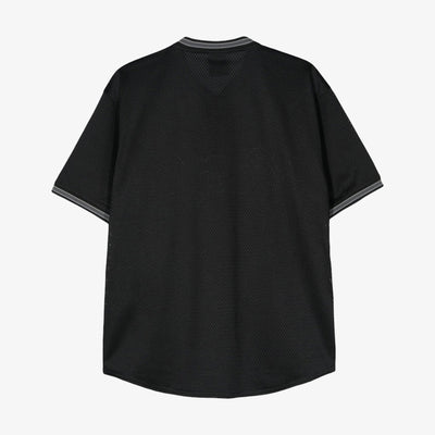 HUF | HALFTIME HENLEY JERSEY  { BLACK