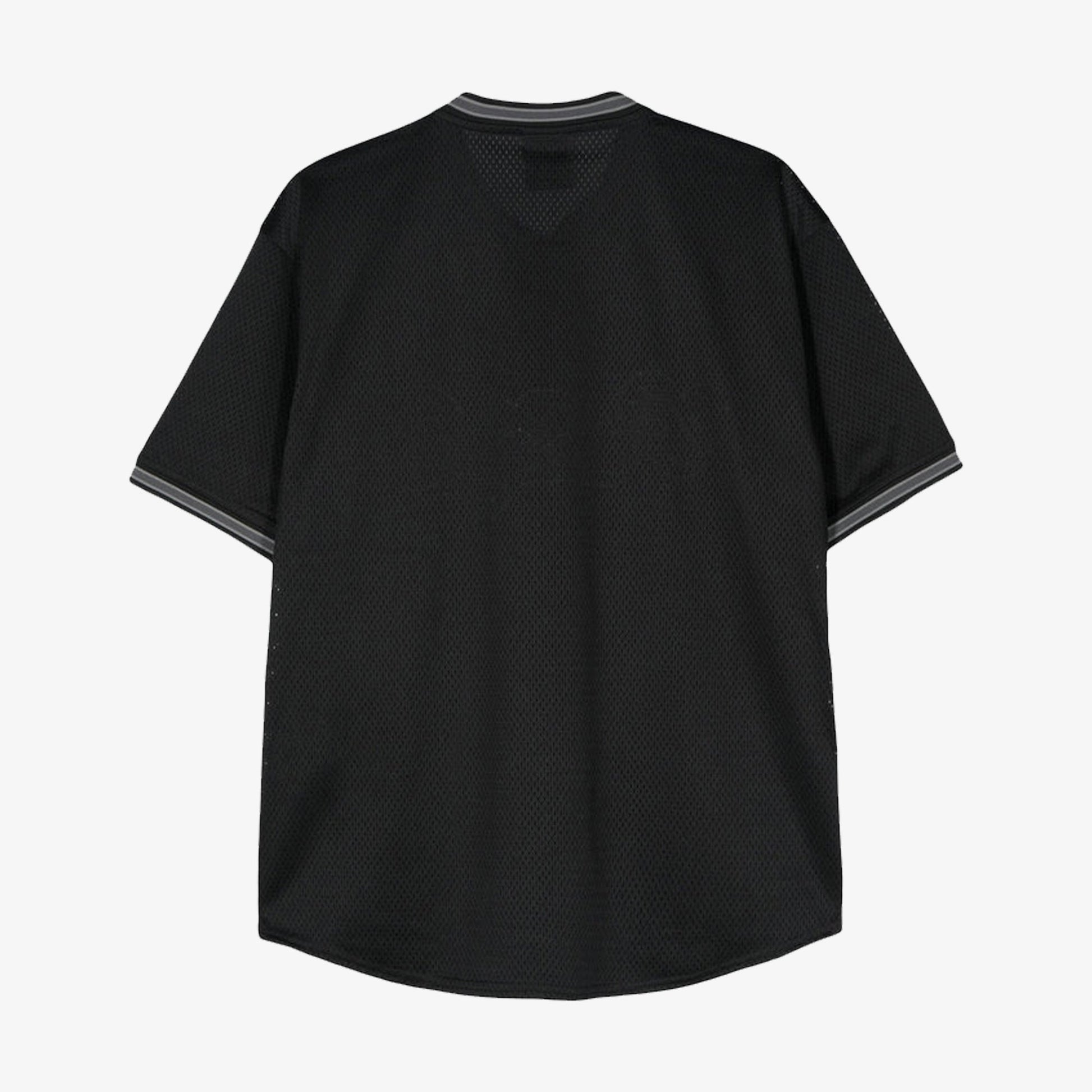 HUF | HALFTIME HENLEY JERSEY  { BLACK