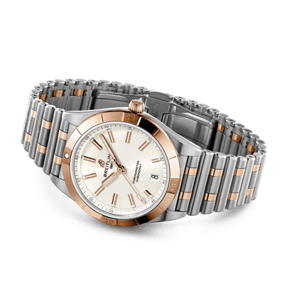 Breitling Chronomat Automatic Off-White Dial Women 36mm