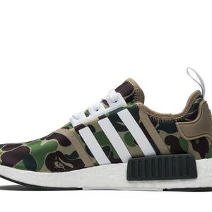 adidas NMD R1 Bape Olive Camo
