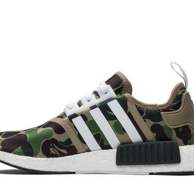 adidas NMD R1 Bape Olive Camo