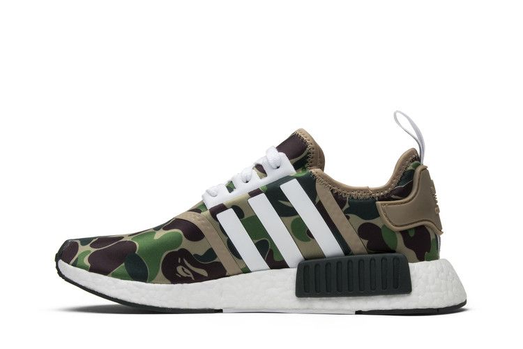 adidas NMD R1 Bape Olive Camo