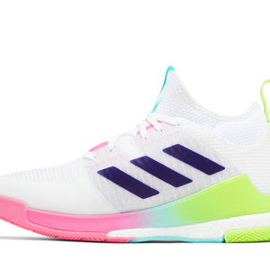 adidas Crazyflight Mid White Purple Aqua (Women's)