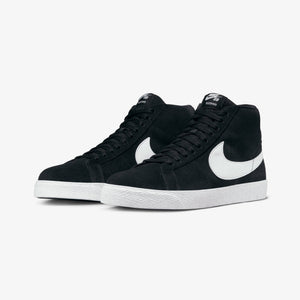 Nike | SB ZOOM BLAZER MID { BLACK/WHITE-WHITE-WHITE