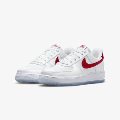 Nike | AIR FORCE 1 '07 { WHITE/VARSITY RED