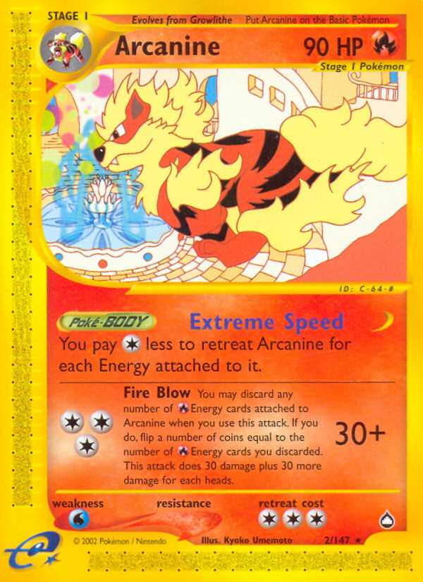 Arcanine - 2/147 - Rare