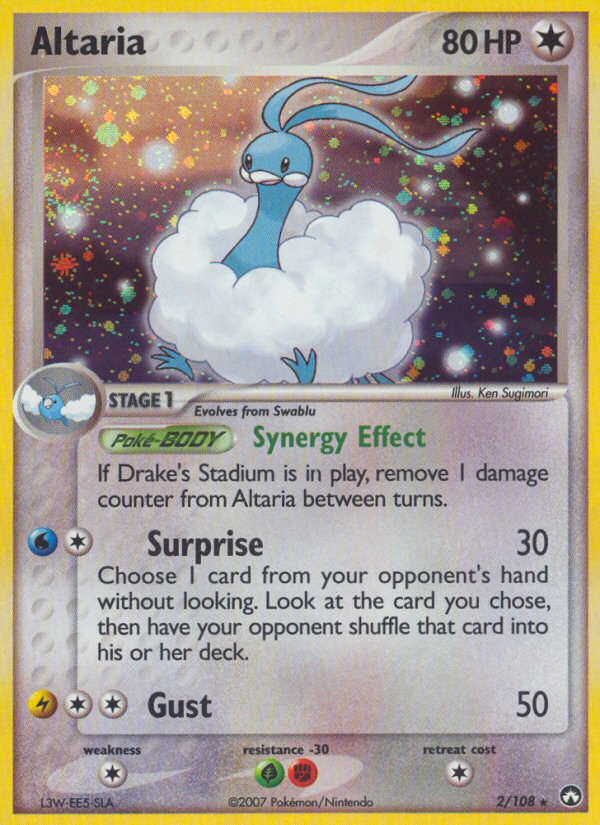 Altaria - Sneak Preview - 2/108 - Rare Holo