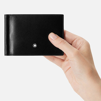 Mont Blanc, Meisterstück wallet 6cc with money clip