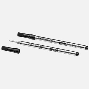 Montblanc 2 Rollerball Refills Fine, Mystery Black