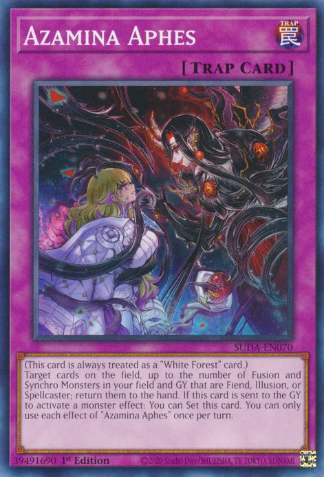 Azamina Aphes - SUDA-EN070 - Common - 1st Edition