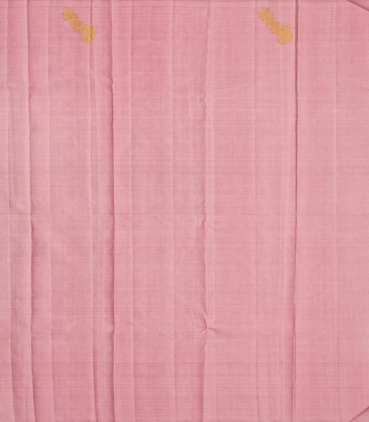 Lavender Handloom Kanchipuram Silk Saree With Checks