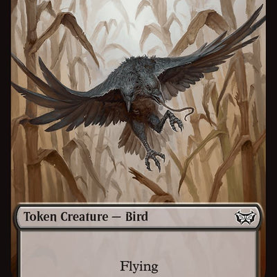 Bird Token (05) // Elemental Token (09) [Duskmourn: House of Horror: Commander: Tokens] [Non-Foil]
