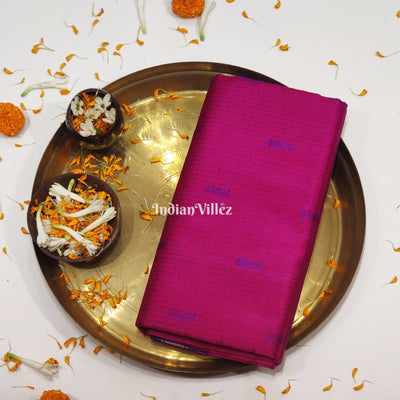 Dark Pink Sachipar Sambalpuri Handloom Tussar Silk Saree