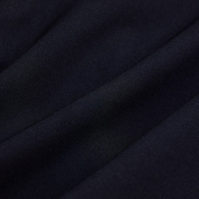 Black Solid Oxford Shirt