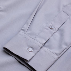 Light Grey Slim Fit Stretch Shirt