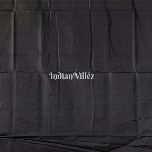 Maroon Black Boita Design Sambalpuri Bomkai Silk Saree