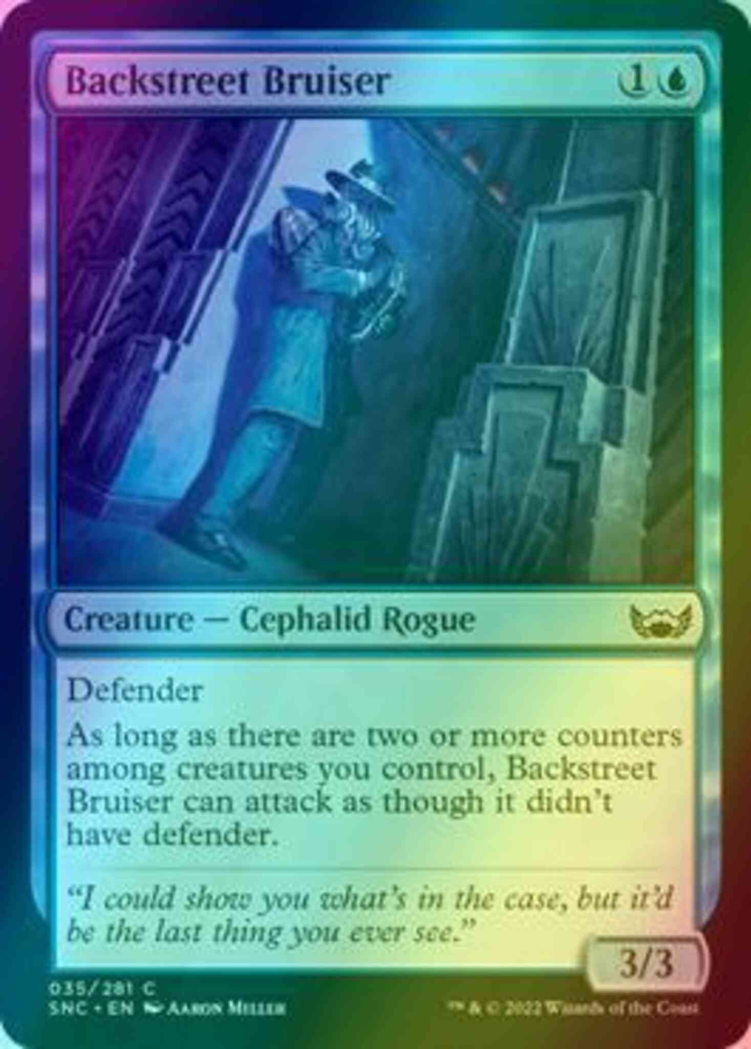 Backstreet Bruiser [35] [Streets of New Capenna] [Foil]