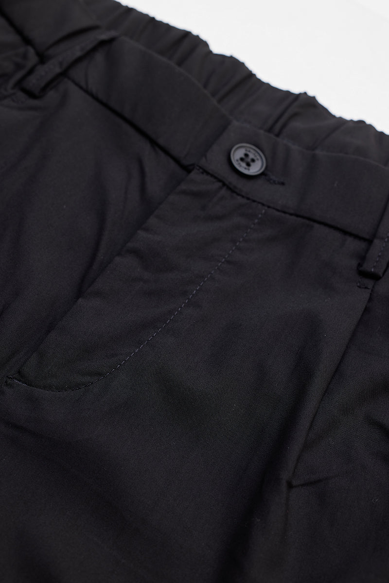 Black Slim Fit Trousers