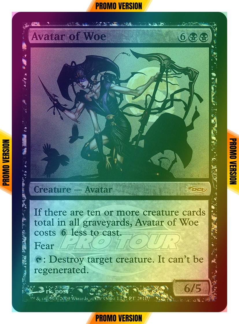 Avatar of Woe [2010] [Pro Tour Promos] [Foil]