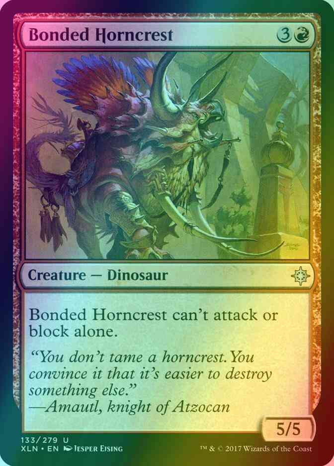 Bonded Horncrest [133] [Ixalan] [Foil]
