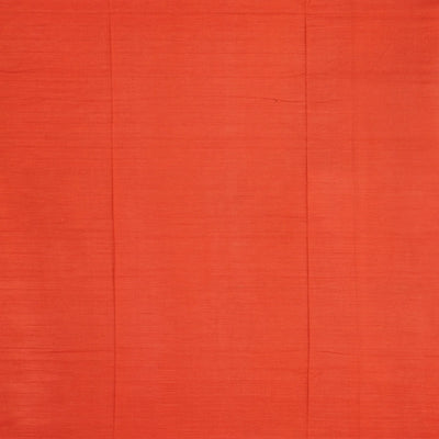 Dark Brown Handloom Orissa Cotton Saree With Tie & Dye Stripes