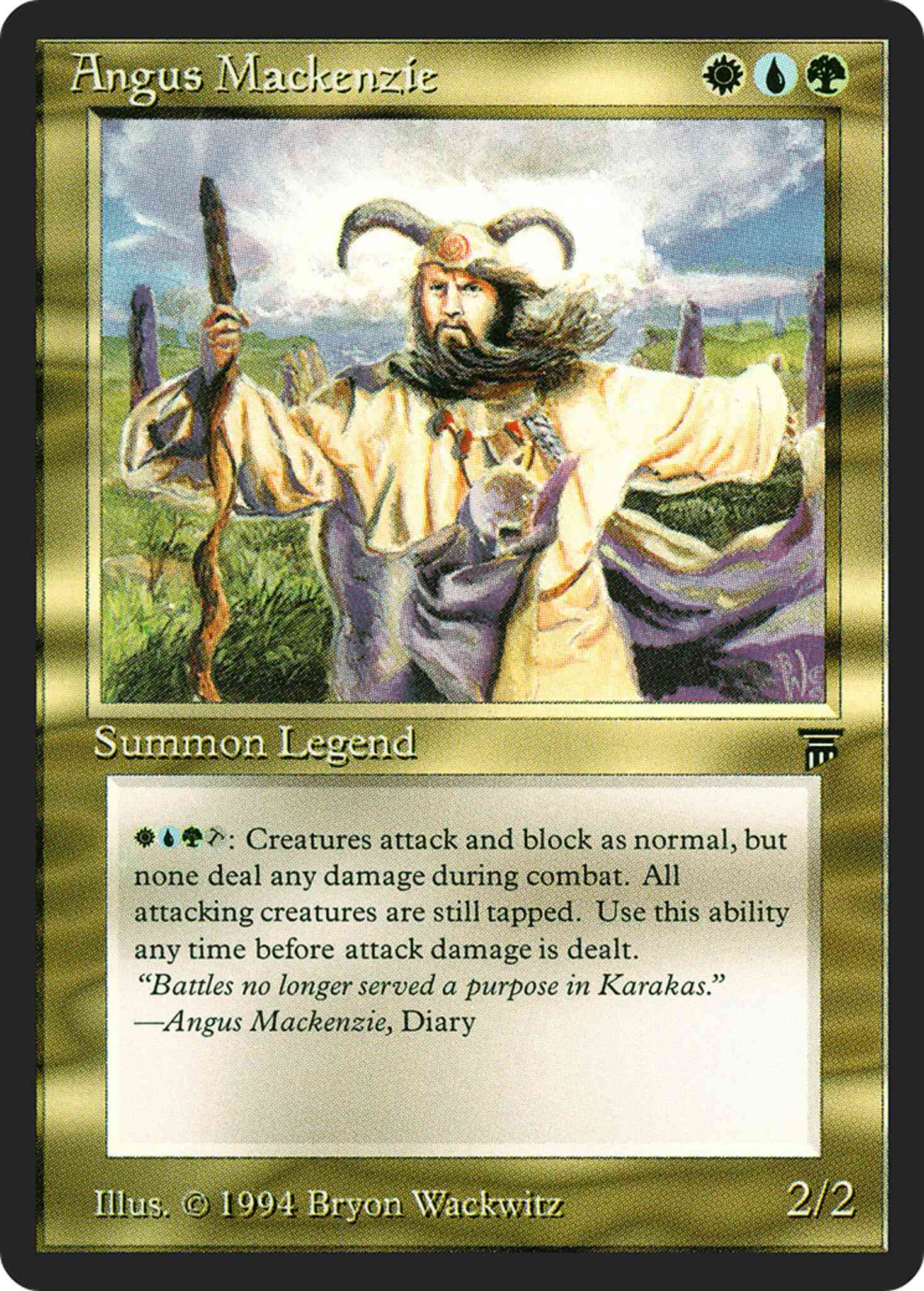 Angus Mackenzie [217] [Legends] [Non-Foil]