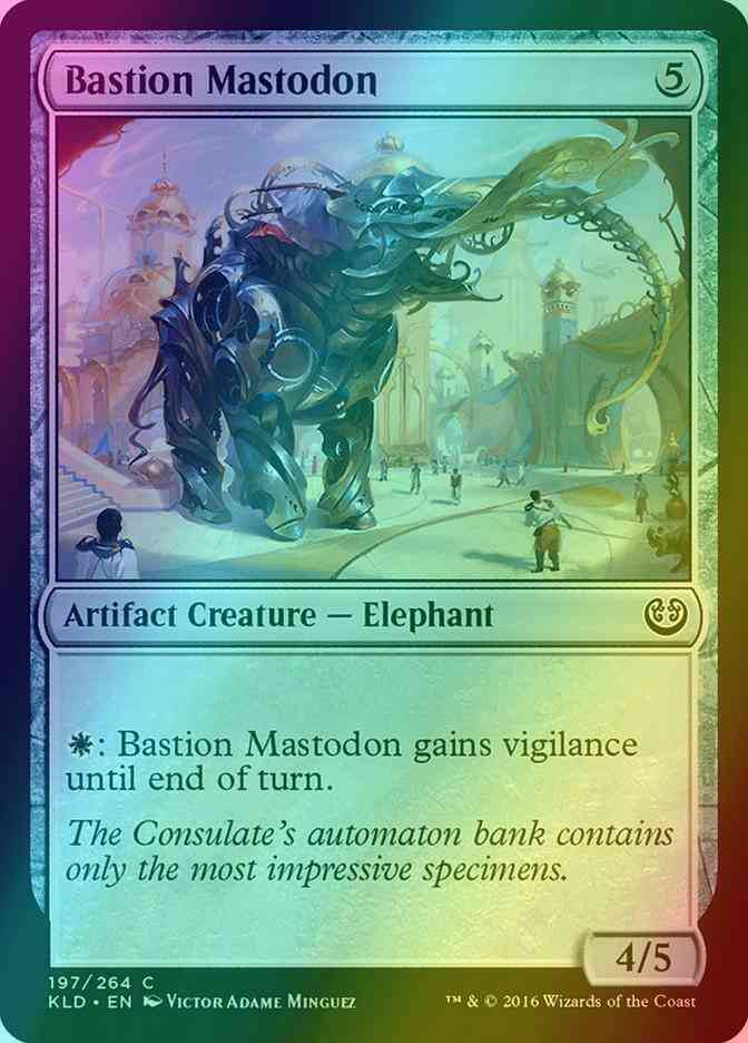 Bastion Mastodon [197] [Kaladesh] [Foil]