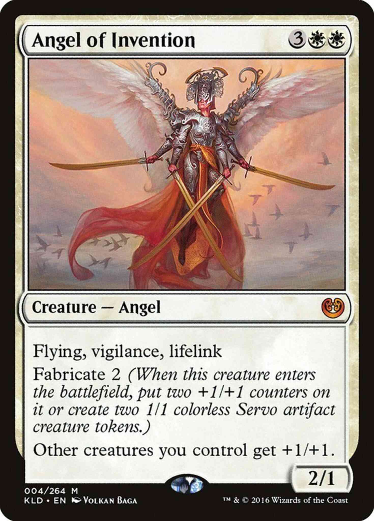 Angel of Invention [4] [Kaladesh] [Non-Foil]