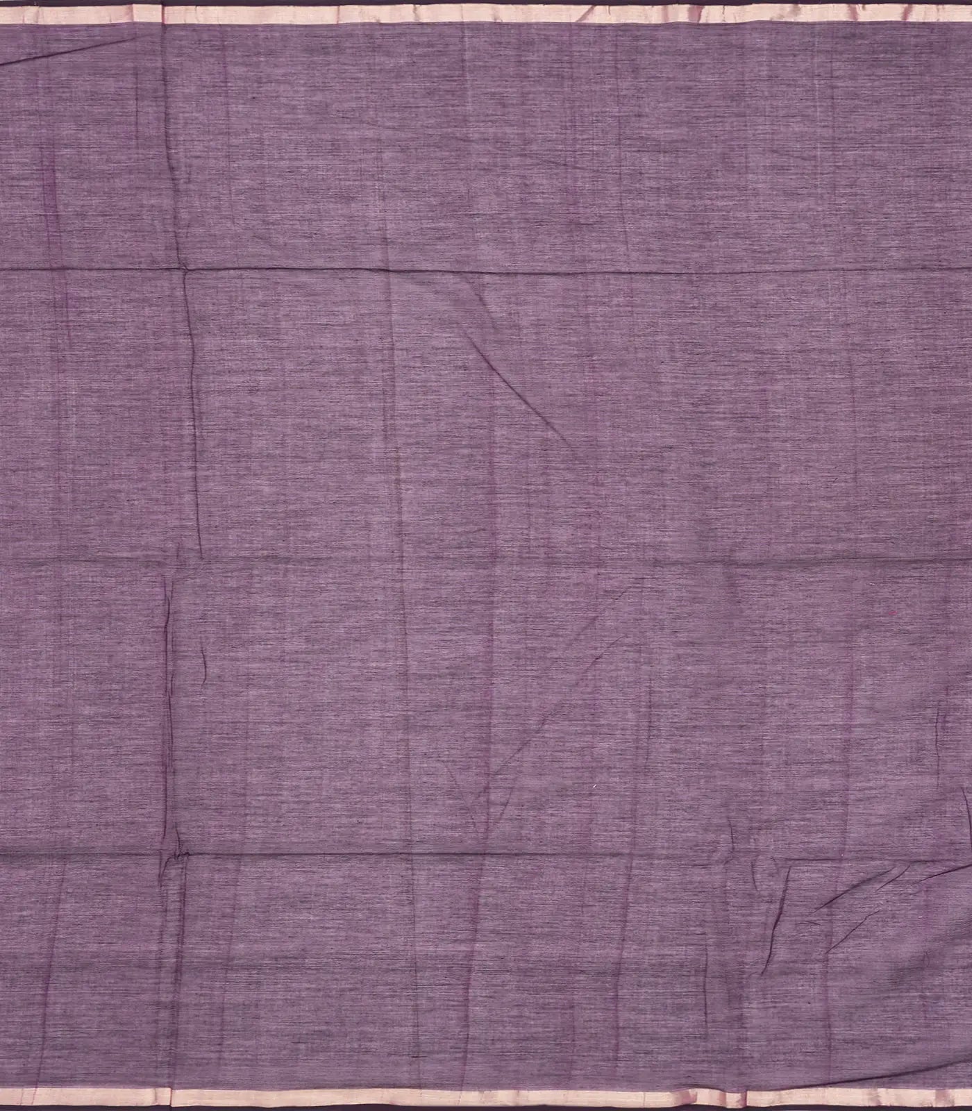 Magenta Handloom Bengal Cotton Saree With Floral Buttas