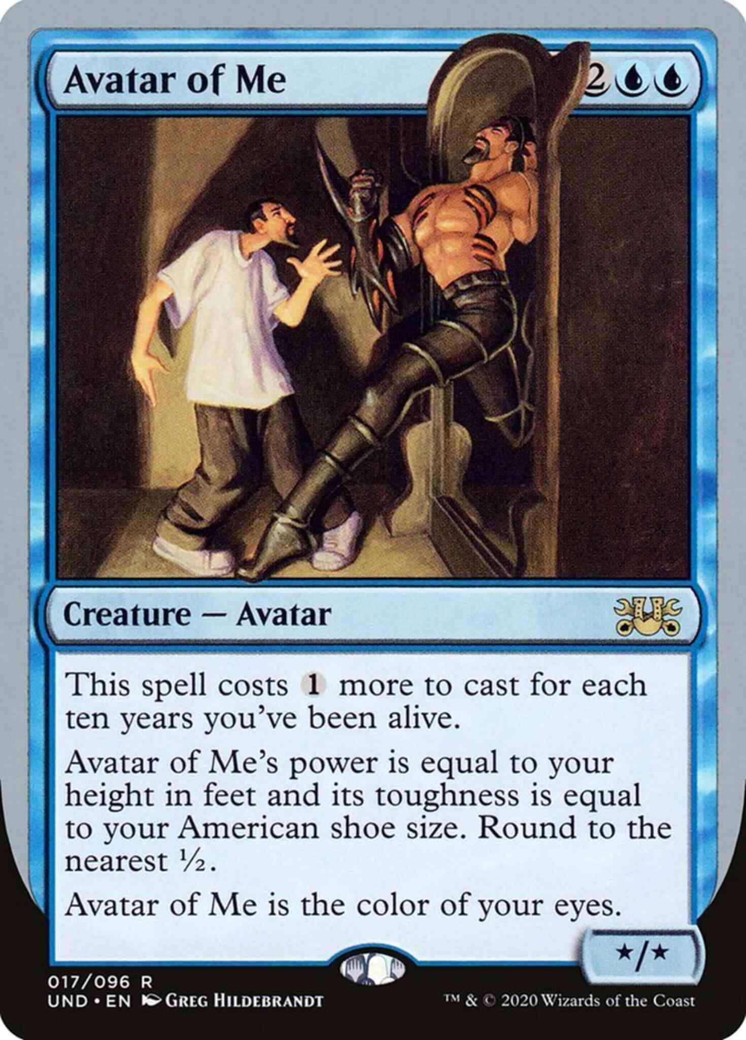 Avatar of Me [17] [Unsanctioned] [Non-Foil]
