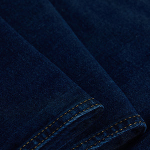 Navy Tapered Fit Jeans