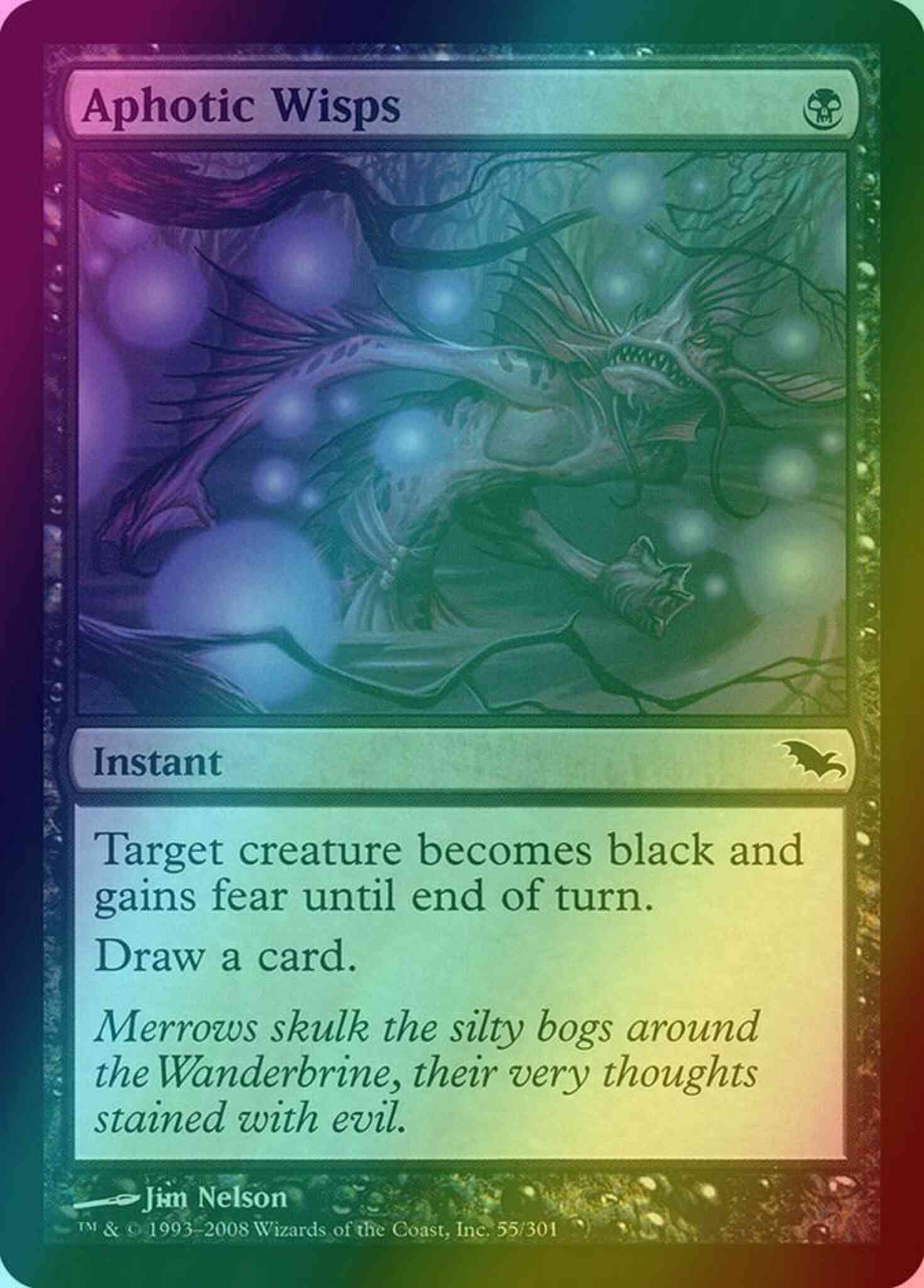 Aphotic Wisps [55] [Shadowmoor] [Foil]