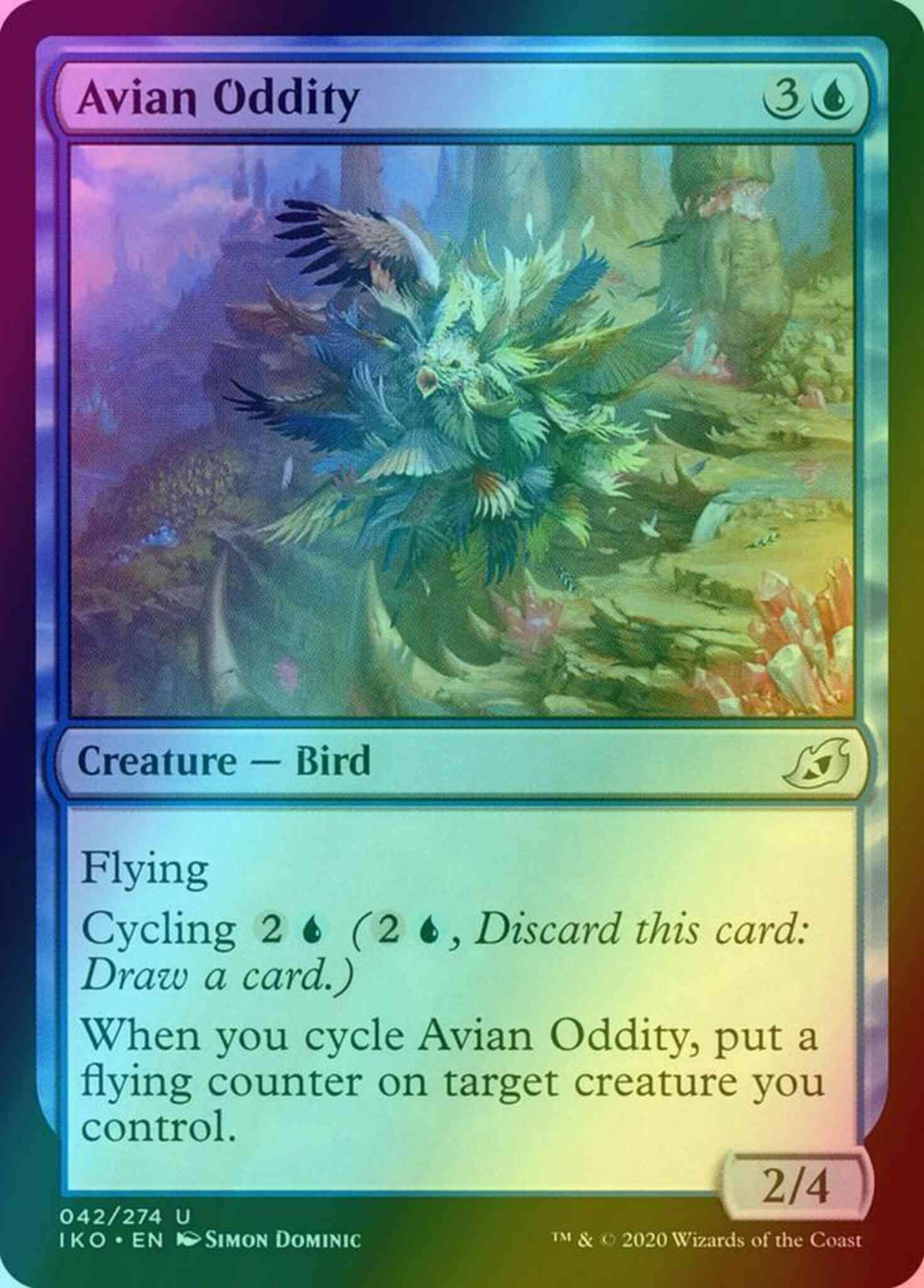 Avian Oddity [42] [Ikoria: Lair of Behemoths] [Foil]