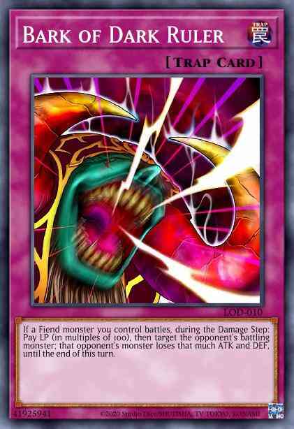 Bark of Dark Ruler - BP03-EN191 - Common - 1st Edition