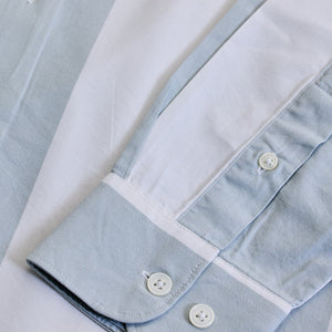 Light Green Stripes Slim Fit Shirt