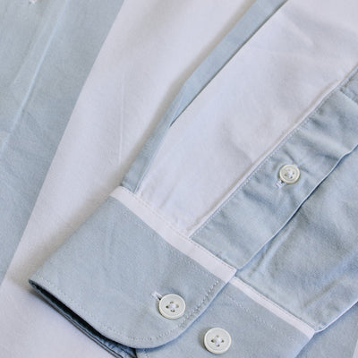 Light Green Stripes Slim Fit Shirt