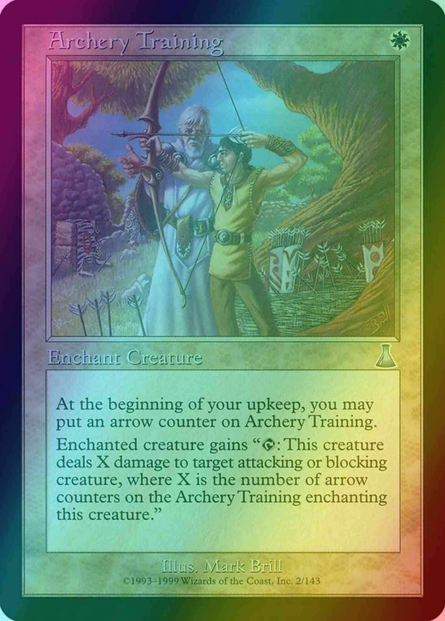 Archery Training [2] [Urza's Destiny] [Foil]