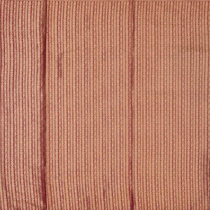 Purple And Mustard Woven Banarasi Khadi Georgette Saree With Floral Motifs