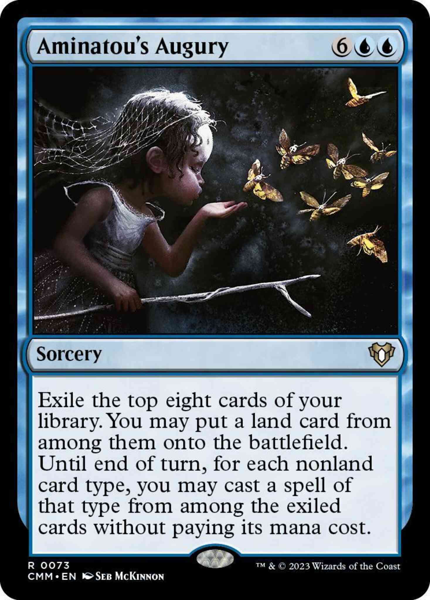 Aminatou's Augury [73] [Commander Masters] [Non-Foil]