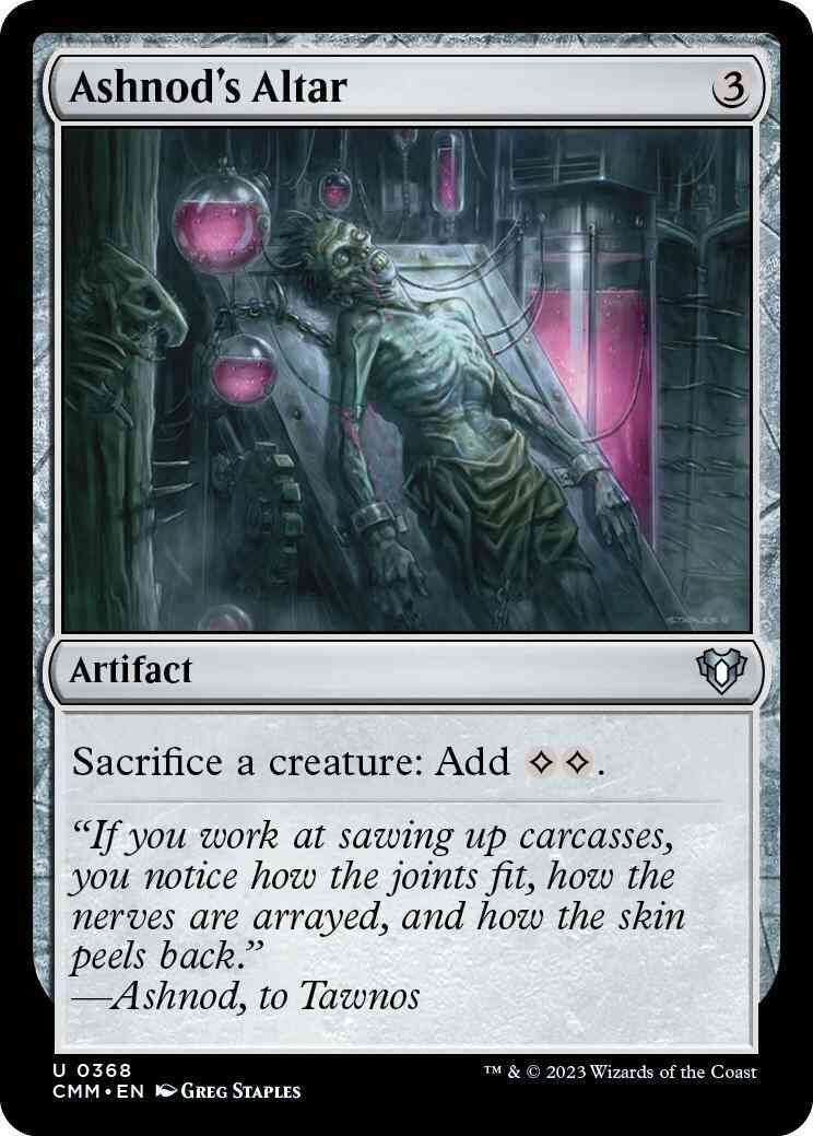 Ashnod's Altar [368] [Commander Masters] [Non-Foil]