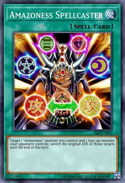 Amazoness Spellcaster - LCJW-EN100 - Common - 1st Edition